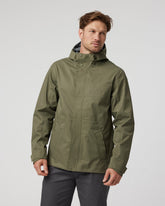 Tuuli Rain Jacket Men's Dark Metal Waterproof Jacket | Vuori outlet