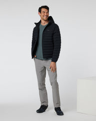 Steadfast Full Zip Hooded Jacket Black | Vuori sale