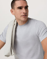 Short Sleeve Ponto Performance Tee Platinum Heather | Vuori sale