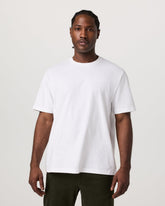 Short Sleeve Heavyweight Cotton Tee Men's White T-Shirt | Vuori onsale