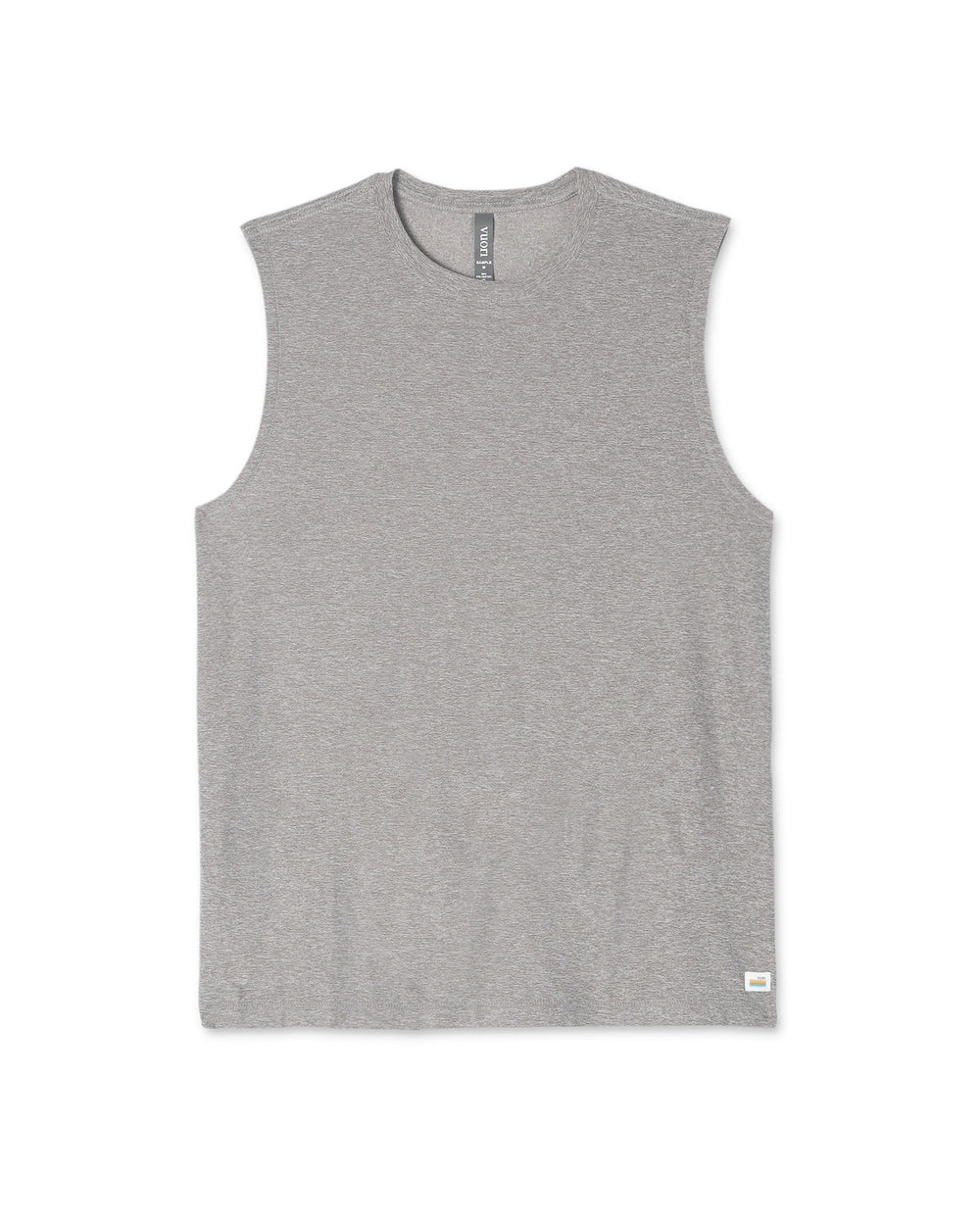 Strato Muscle Tee Men's Heather Grey Muscle Tank | Vuori for sale