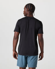 Short Sleeve Clearview Seamless Tee Black | Vuori online