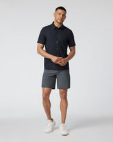Short-Sleeve Manhattan Button Down Black | Vuori onsale