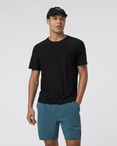 Short Sleeve Strato Pocket Tee - Relaxed Fit Black | Vuori shop