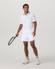 Short Sleeve Gamepoint Polo 2.0 Men's White Polo Shirt | Vuori onsale