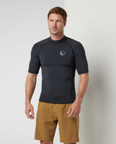 Short Sleeve Yulex Wetsuit Top Washed Black | Vuori discount