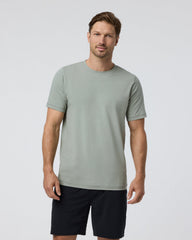 Tuvalu Tee Agave Green Cotton T-Shirt | Vuori onsale
