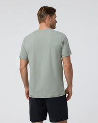 Tuvalu Tee Agave Green Cotton T-Shirt | Vuori onsale