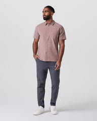 Short Sleeve Bridge Button Down Zion Rose Water Lily | Vuori online