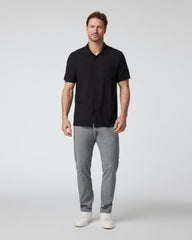 Short Sleeve Strato Button Down Men's Black Shirt | Vuori discount