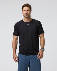 Short Sleeve Precept Tech Tee Black | Vuori outlet