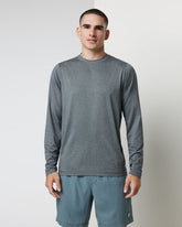 Long Sleeve Tradewind Performance Tee 2.0 Heather Grey | Vuori online