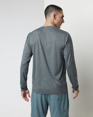 Long Sleeve Tradewind Performance Tee 2.0 Heather Grey | Vuori online