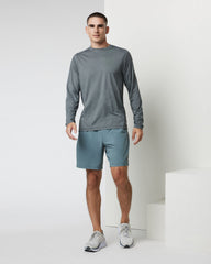 Long Sleeve Tradewind Performance Tee 2.0 Heather Grey | Vuori online