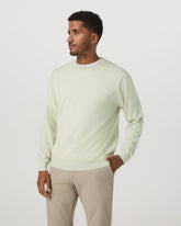 Men's Merino Fine Gauge Wool Sweater Sandalwood | Vuori online