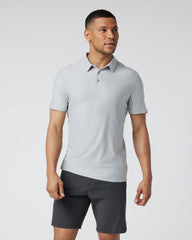 Strato Tech Polo Platinum Heather | Vuori discount