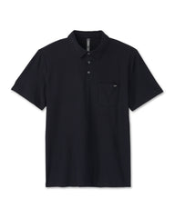 Ace Polo Men's Black Polo Clothing | Vuori shop