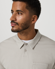 Short Sleeve Ponto Performance Polo Dark Salt Heather | Vuori sale