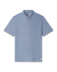 Strato Tech Polo Men's Chambray Heather Polo | Vuori onsale