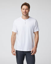 Short Sleeve Ever Henley Men's White Henley T Shirt | Vuori discount