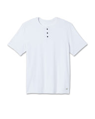 Short Sleeve Ever Henley Men's White Henley T Shirt | Vuori discount