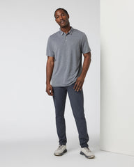Knit Twill Polo Men's Heather Grey Golf Polo | Vuori outlet
