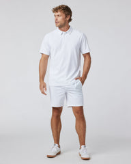 Gamepoint Polo Men's White Tennis Shirt | Vuori shop
