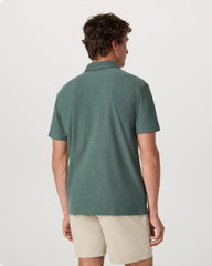 Ace Polo Men's Agate Green Performance Polo Shirt | Vuori for sale
