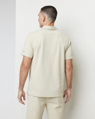 Gamepoint Polo Men's Cashew Tennis Polo | Vuori shop