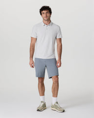 Strato Tech Polo Men's Frost Grey Heather Polo | Vuori onsale