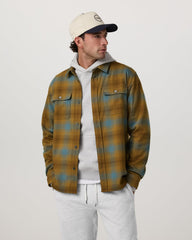 Long Sleeve Flannel Button Down Men's Bluegrass Shirt | Vuori shop