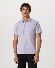 Short Sleeve Bridge Button Down Men's Cinder Shirt | Vuori online