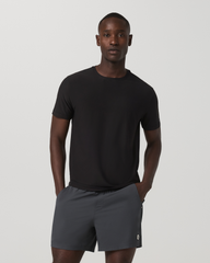 Strato Tech Tee Men's Black Quick Dry T Shirt | Vuori shop