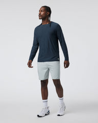 Long-Sleeve Strato Tech Tee Navy Long Sleeve Top | Vuori discount