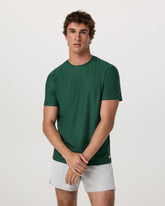 Strato Tech Tee Men's Viridian Heather Performance Shirt | Vuori sale