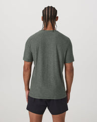 Strato Tech Tee Men's River Rock Heather T-Shirt | Vuori sale
