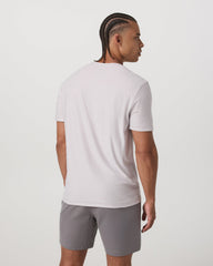 Strato Tech Tee Men's Thistle Heather Performance Shirt | Vuori onsale