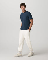 Short Sleeve Ponto Pocket Tee - Relaxed Fit Ocean Blue | Vuori online