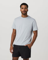 Short Sleeve Ponto Tee - Relaxed Fit Harbor Grey Heather | Vuori onsale