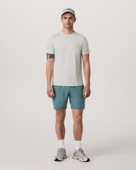 Men's Short Sleeve Ponto Performance Tee Salt Heather | Vuori outlet