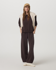 Sedona Seams Crew Women's French Roast Sweatshirt | Vuori shop