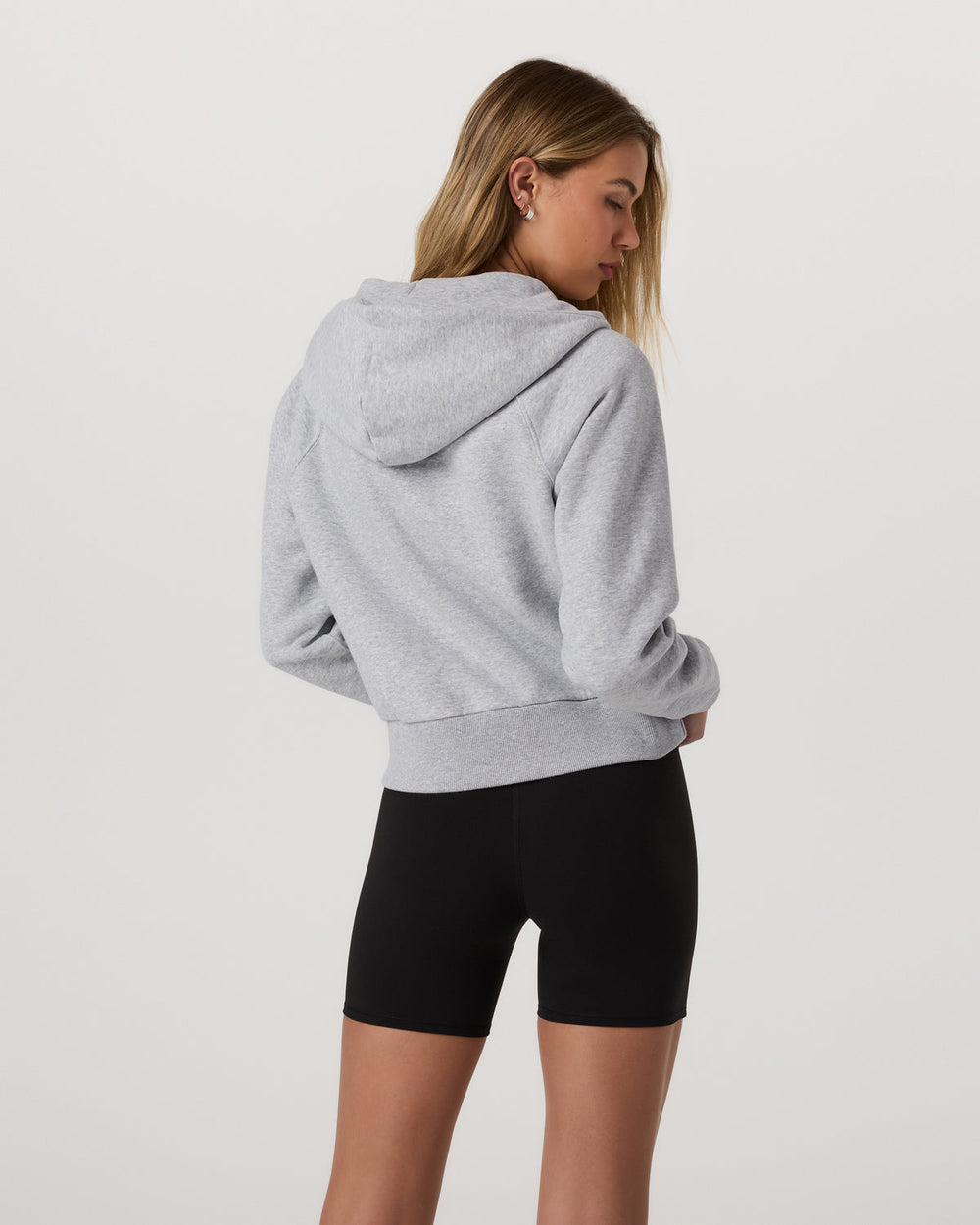 Restore Half Zip Hoodie Light Heather Grey Hoodie | Vuori for sale