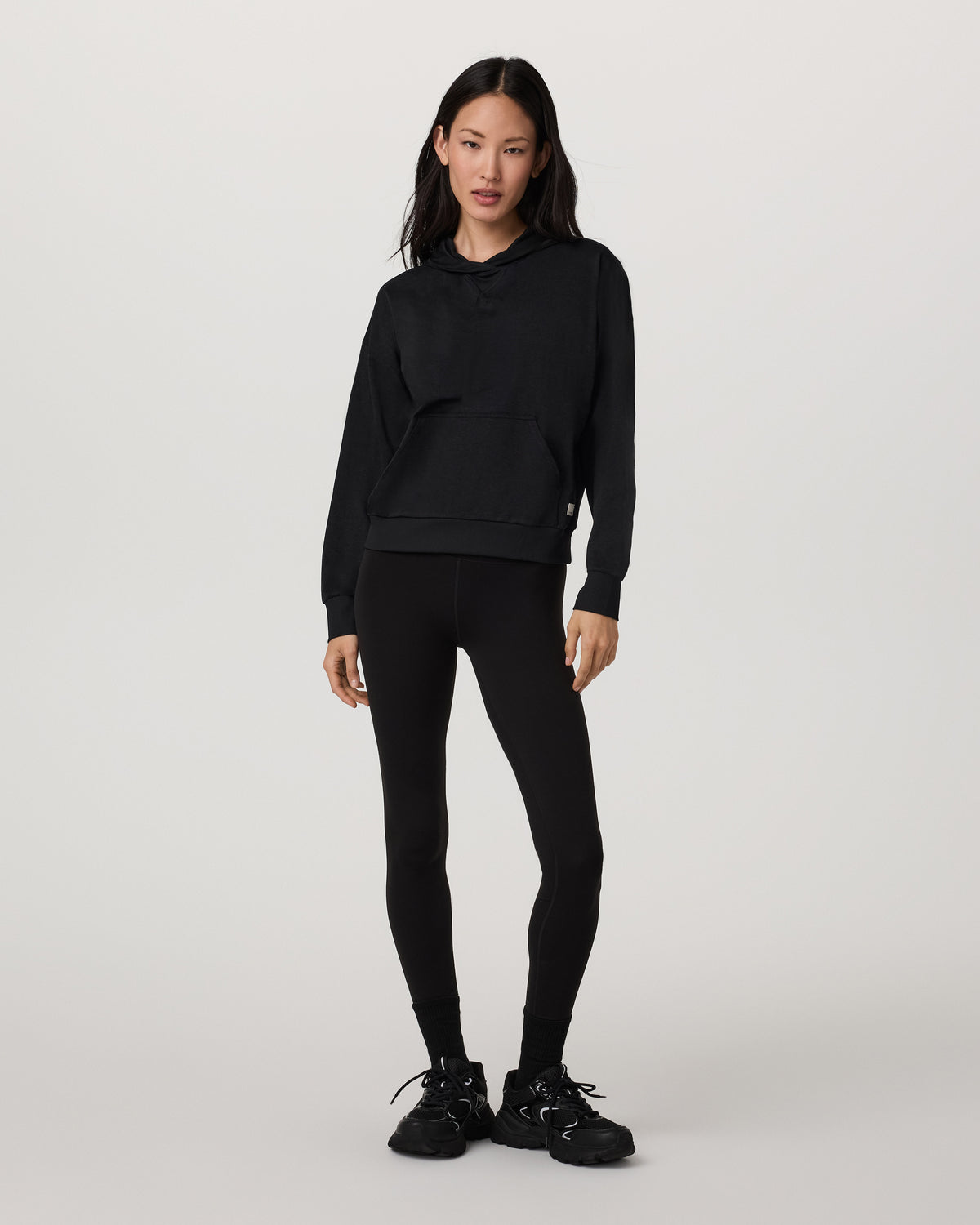 Halo Pullover Hoodie Women's Black Heather Hoodie | Vuori outlet