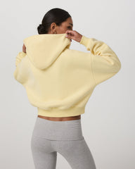 Restore Mini Full Zip Hoodie Lemon Snap Oversized Hoodie | Vuori shop