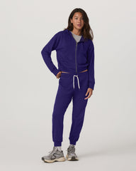 Halo Full Zip Hoodie Women's Stellar Sky Heather Hoodie | Vuori online