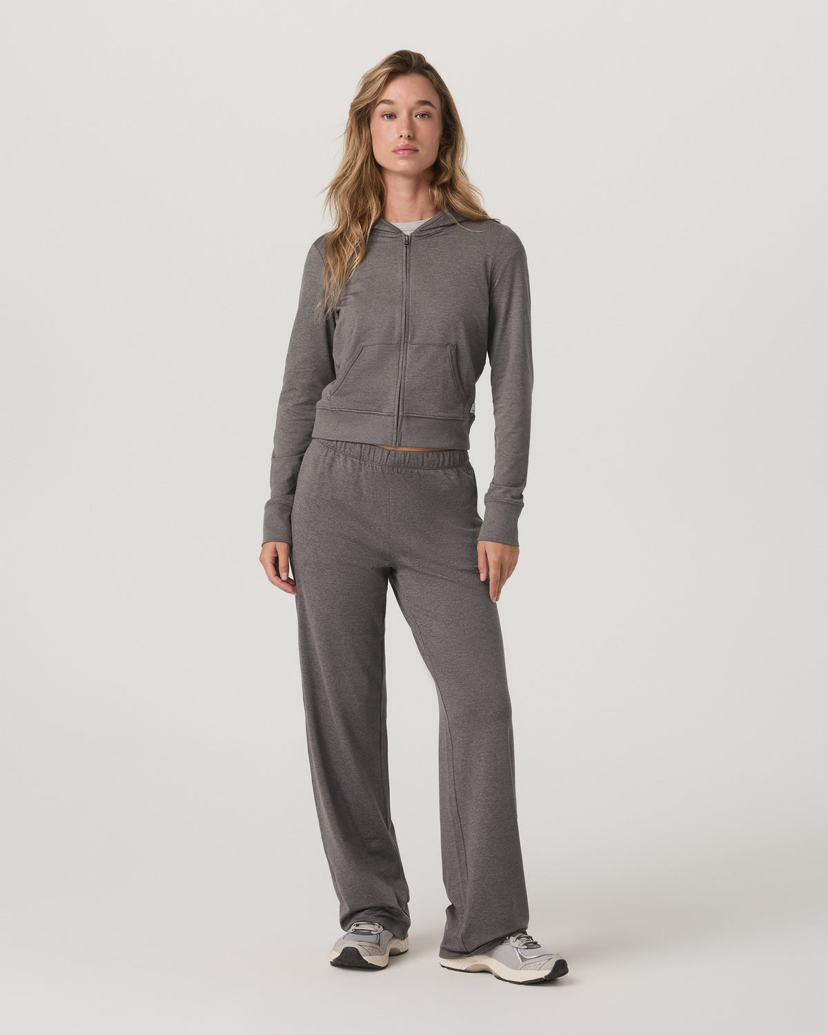 Halo Mini FZ Hoodie Women's Chia Heather Hoodie | Vuori discount
