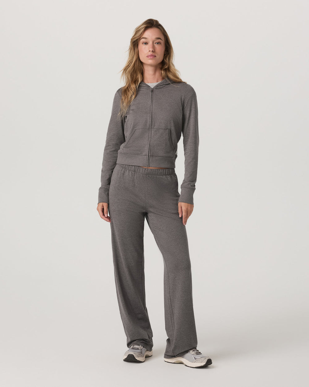 Halo Mini FZ Hoodie Women's Chia Heather Hoodie | Vuori discount