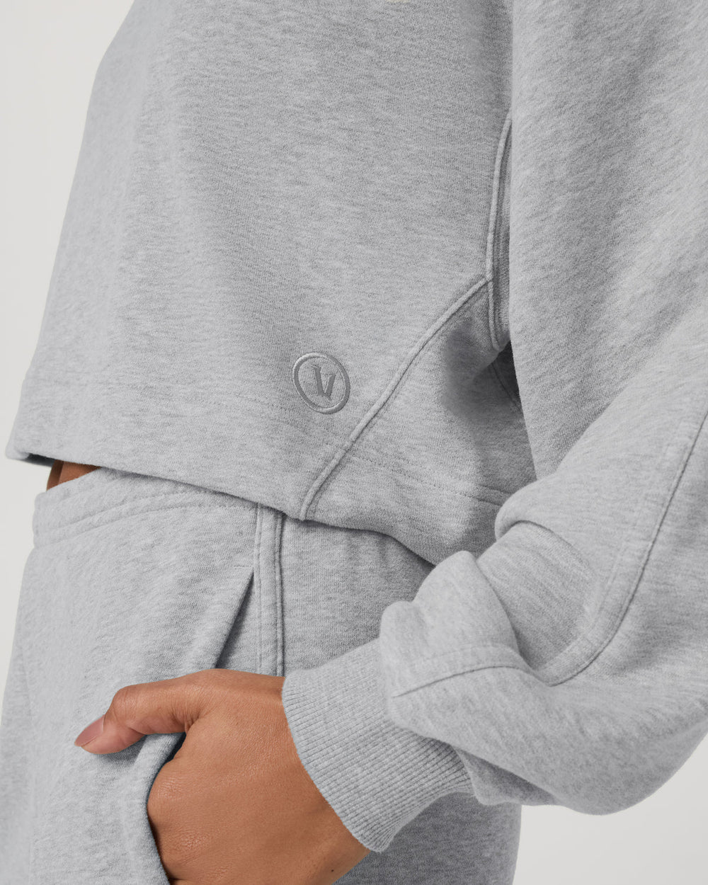 Sedona Pullover Hoodie Light Heather Grey Hoodie | Vuori online