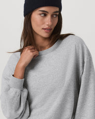 Sedona Bubble Crew Women's Light Heather Grey Crewneck | Vuori sale