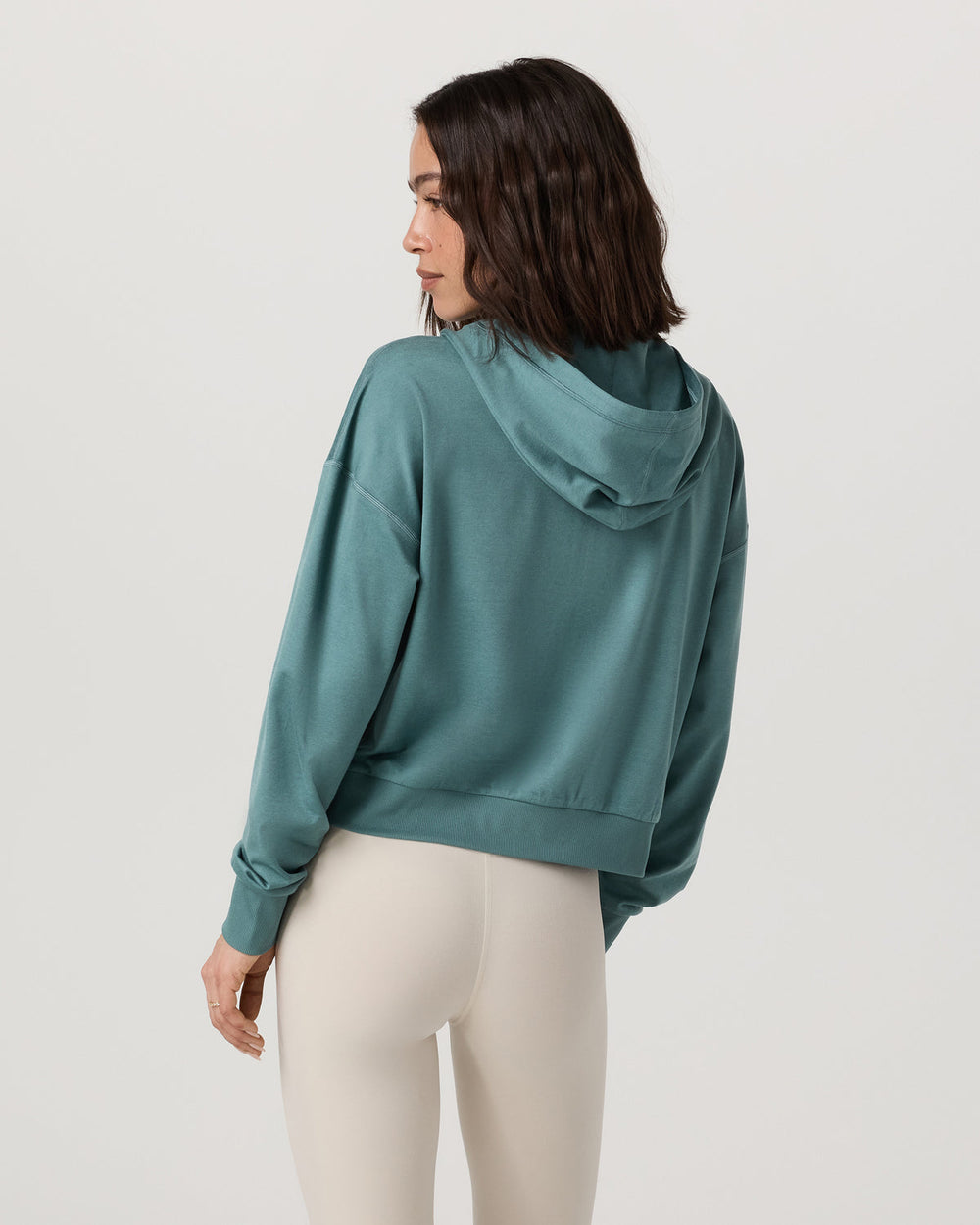 Halo Full Zip Hoodie Women's Bluegrass Heather Hoodie | Vuori onsale